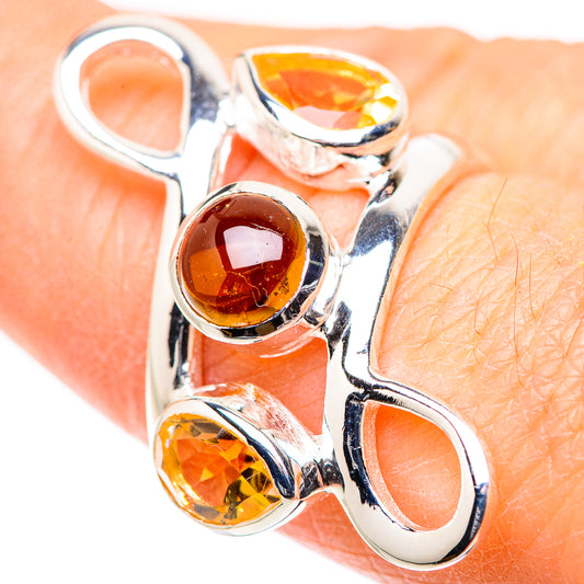 Citrine Rings handcrafted by Ana Silver Co - RING132831