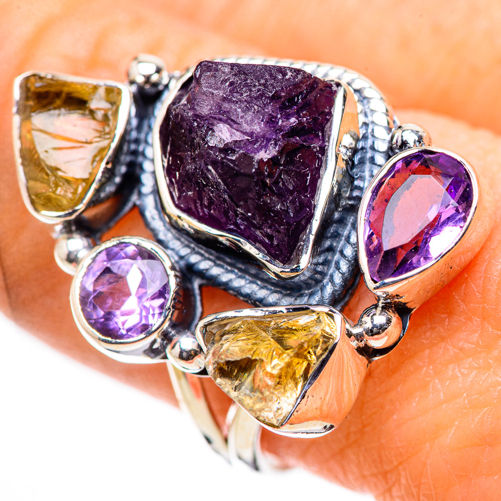 Amethyst Rings handcrafted by Ana Silver Co - RING132838