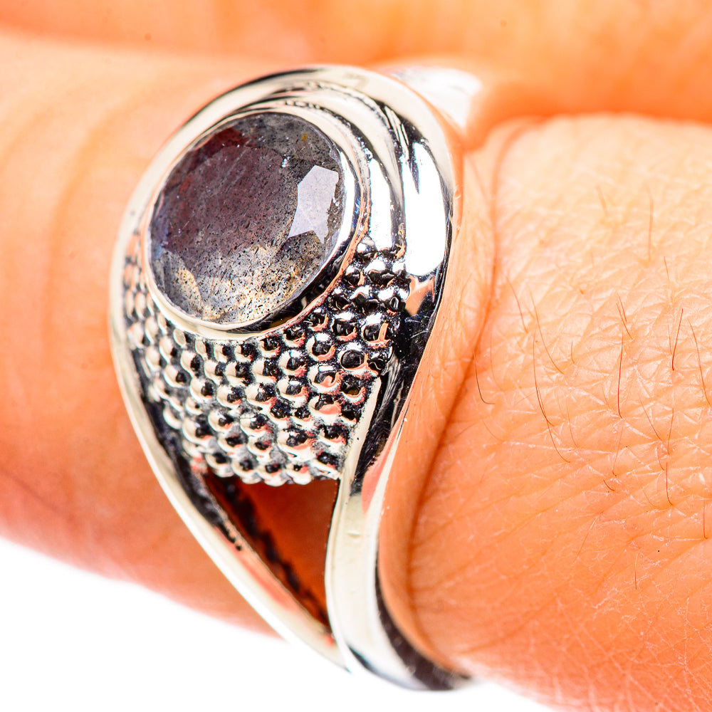 Labradorite Rings handcrafted by Ana Silver Co - RING132868