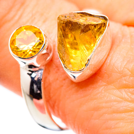 Citrine Rings handcrafted by Ana Silver Co - RING132881