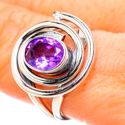 Amethyst Rings handcrafted by Ana Silver Co - RING132887