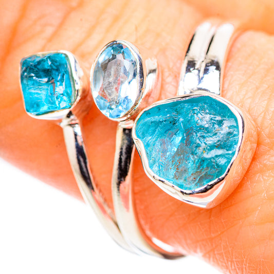 Apatite Rings handcrafted by Ana Silver Co - RING132894