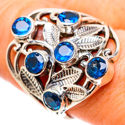 Swiss Blue Topaz Rings handcrafted by Ana Silver Co - RING132896