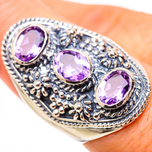 Amethyst Rings handcrafted by Ana Silver Co - RING132911