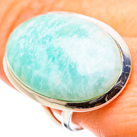 Amazonite Rings handcrafted by Ana Silver Co - RING132931