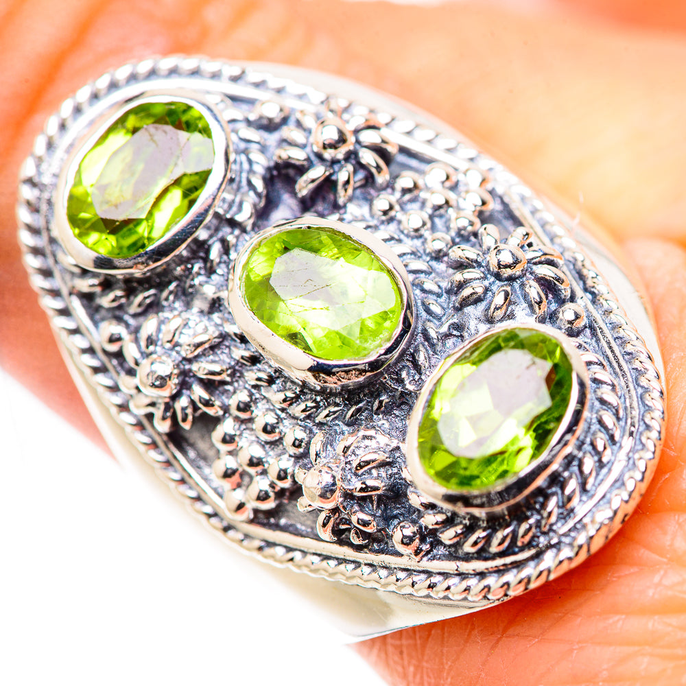 Peridot Rings handcrafted by Ana Silver Co - RING132932