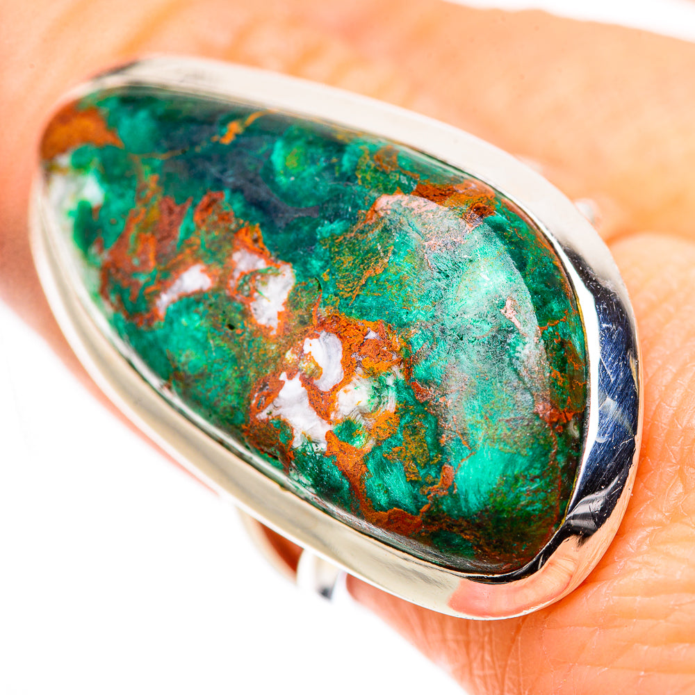 Malachite Rings handcrafted by Ana Silver Co - RING132935