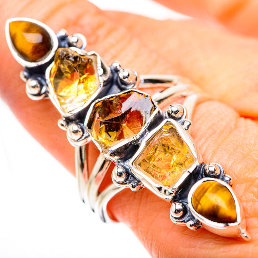 Citrine Rings handcrafted by Ana Silver Co - RING132940