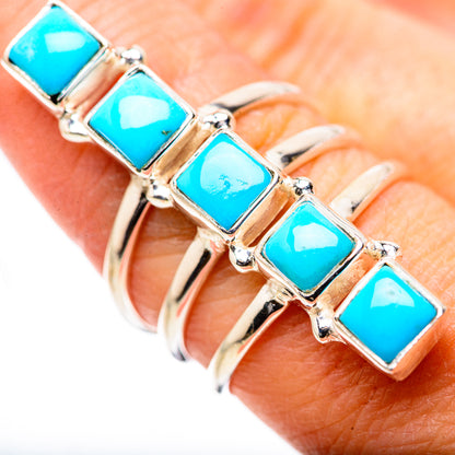 Larimar Rings handcrafted by Ana Silver Co - RING132957