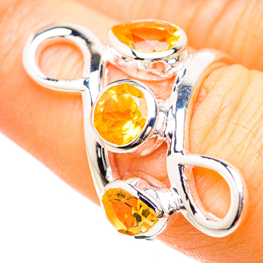 Citrine Rings handcrafted by Ana Silver Co - RING132974