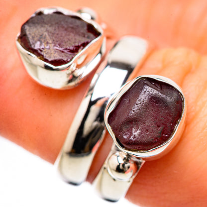 Garnet Rings handcrafted by Ana Silver Co - RING132978