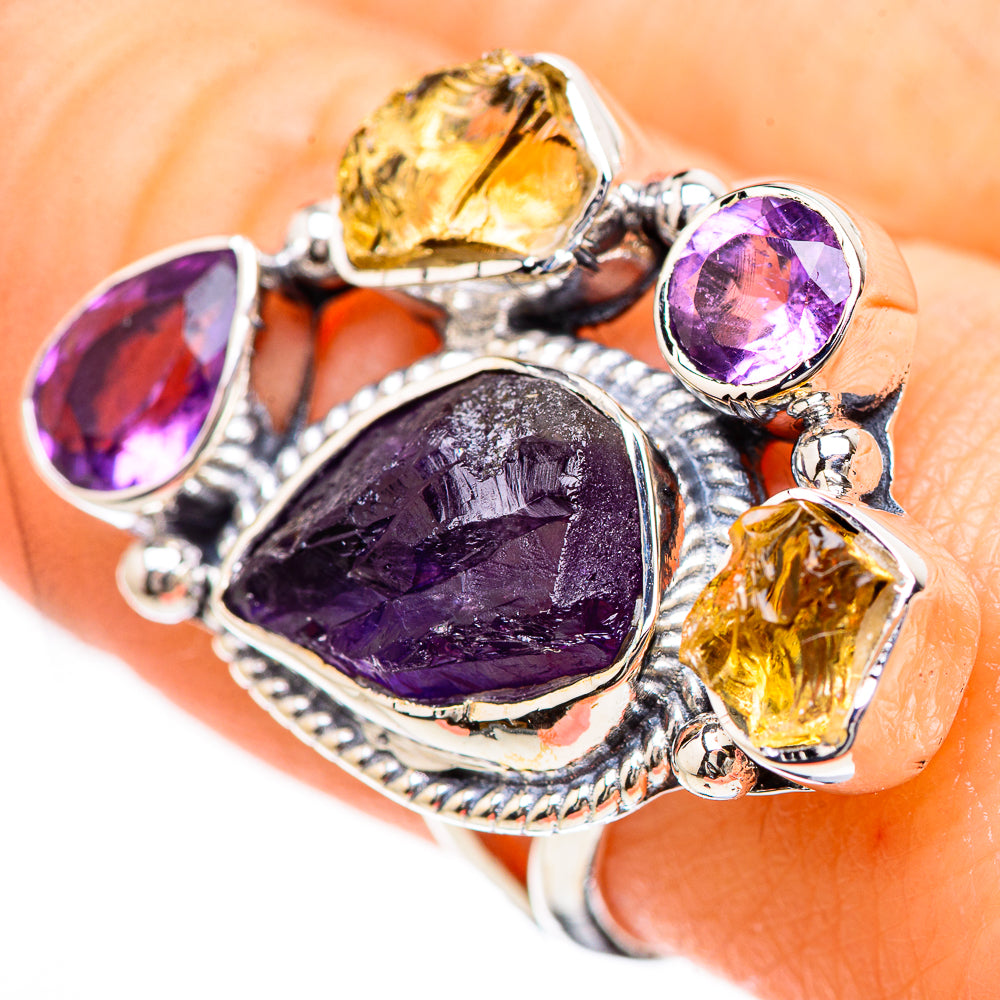 Amethyst Rings handcrafted by Ana Silver Co - RING132980