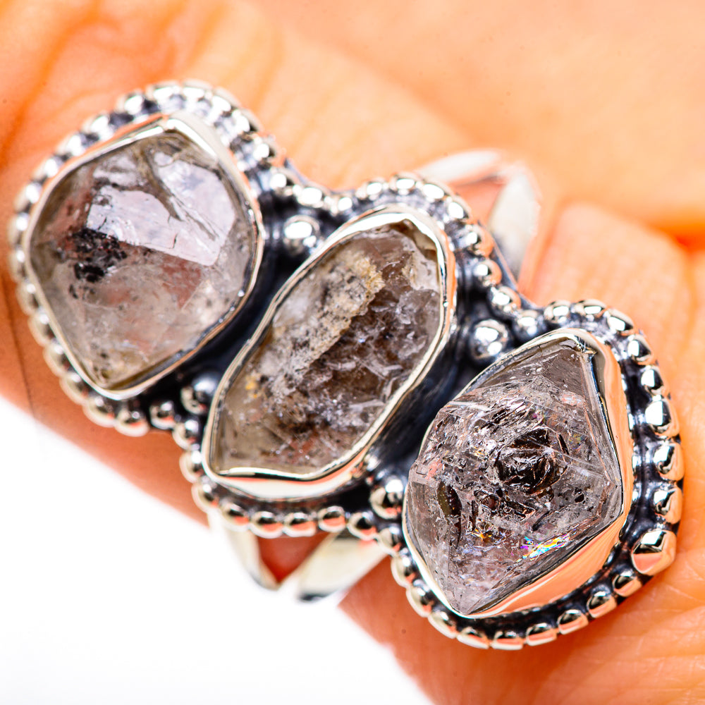 Herkimer Diamond Rings handcrafted by Ana Silver Co - RING132982