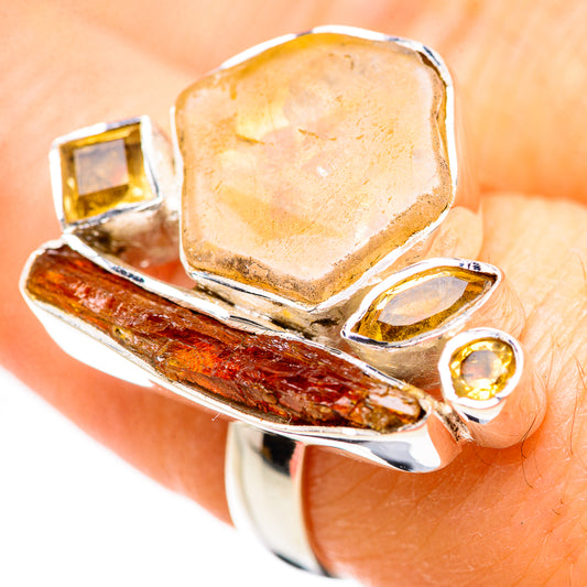 Citrine Rings handcrafted by Ana Silver Co - RING133000