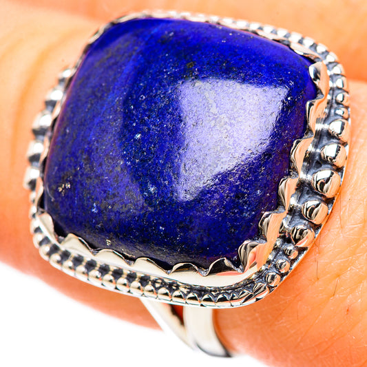 Lapis Lazuli Rings handcrafted by Ana Silver Co - RING133021