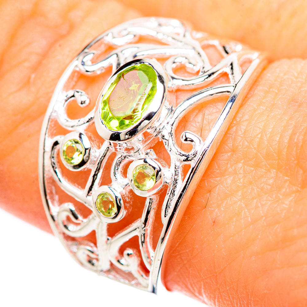 Peridot Rings handcrafted by Ana Silver Co - RING133023