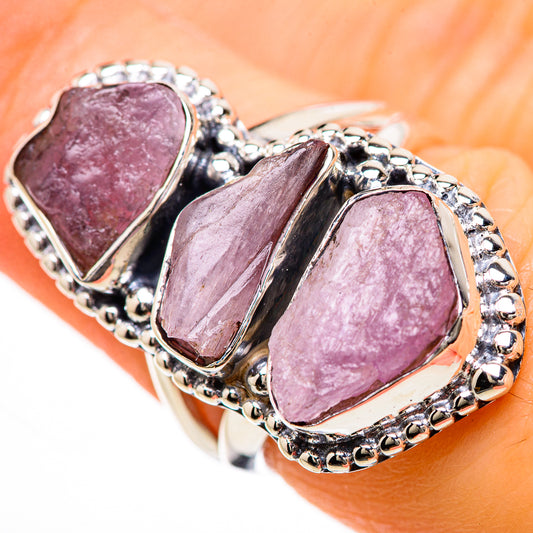 Kunzite Rings handcrafted by Ana Silver Co - RING133025