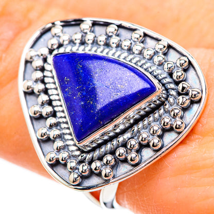 Lapis Lazuli Rings handcrafted by Ana Silver Co - RING133042