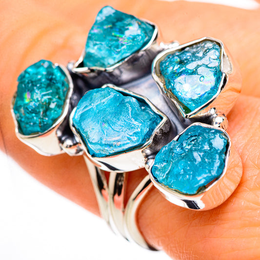 Apatite Rings handcrafted by Ana Silver Co - RING133077
