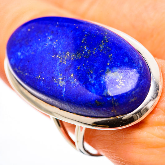 Lapis Lazuli Rings handcrafted by Ana Silver Co - RING133081