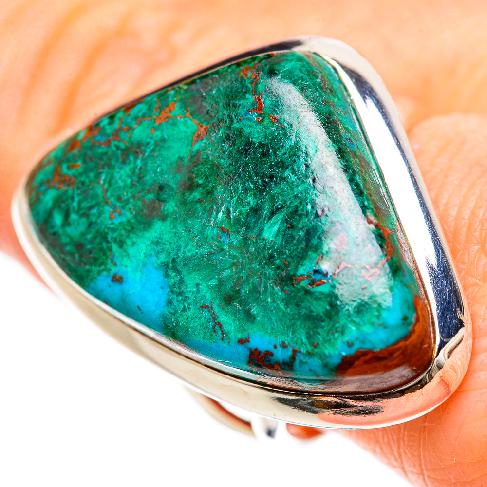Malachite Rings handcrafted by Ana Silver Co - RING133087