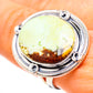 Lemon Chrysoprase Rings handcrafted by Ana Silver Co - RING133089