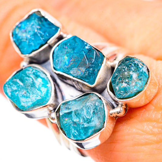 Apatite Rings handcrafted by Ana Silver Co - RING133113