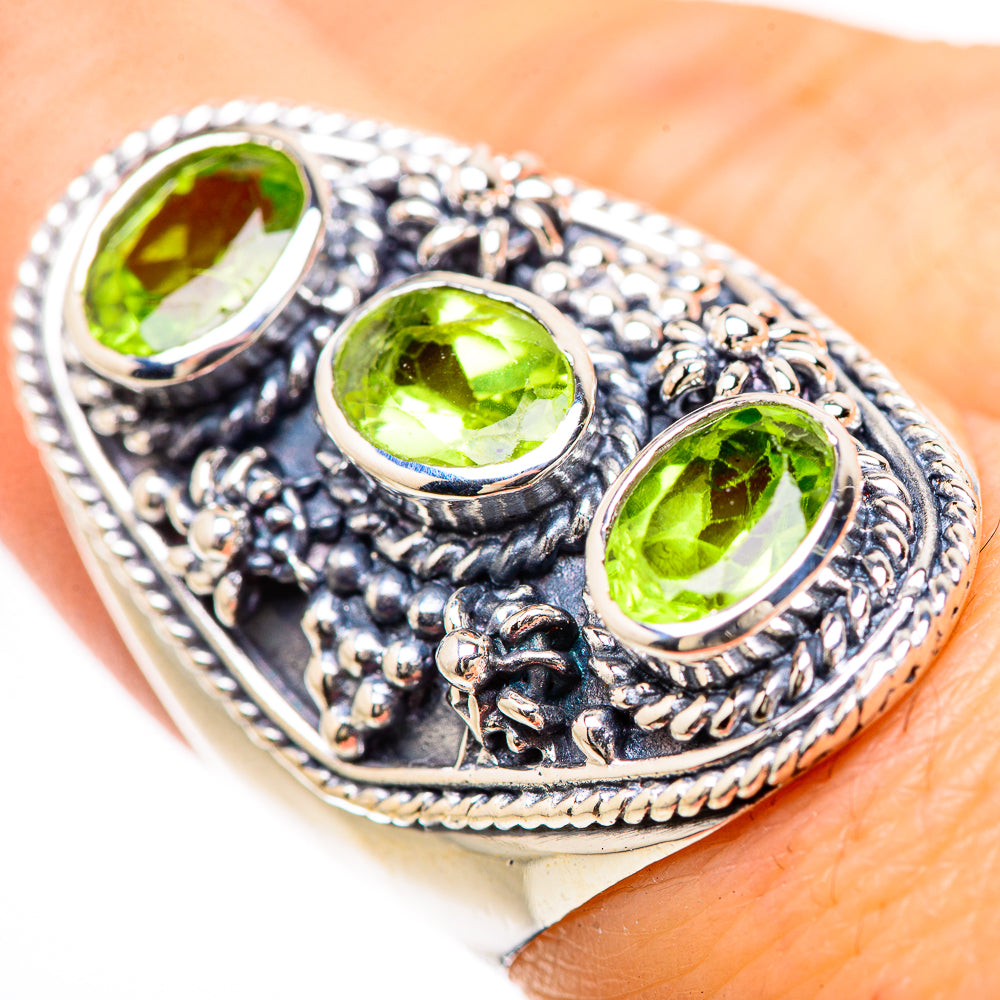 Peridot Rings handcrafted by Ana Silver Co - RING133123