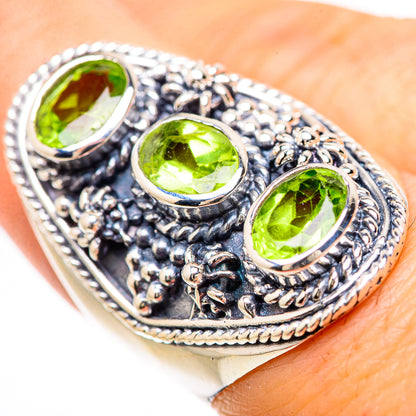 Peridot Rings handcrafted by Ana Silver Co - RING133123
