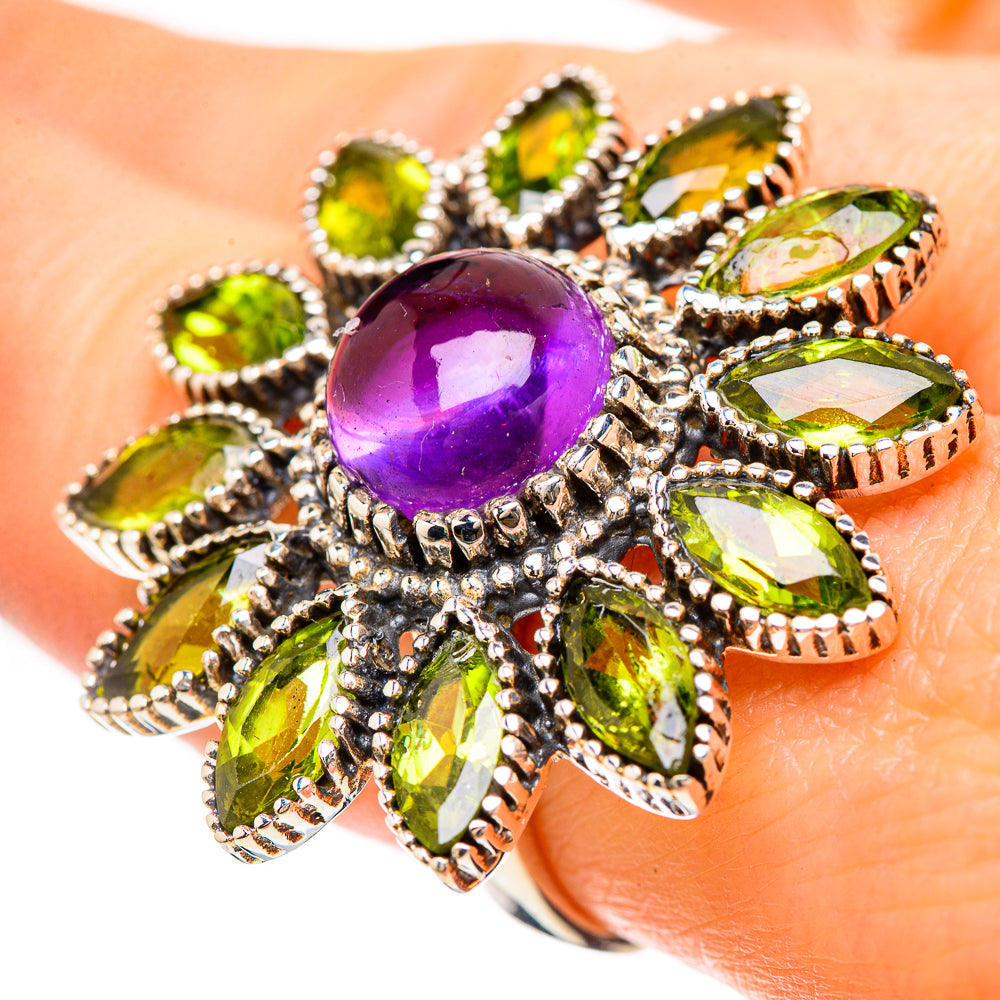 Amethyst Rings handcrafted by Ana Silver Co - RING133124