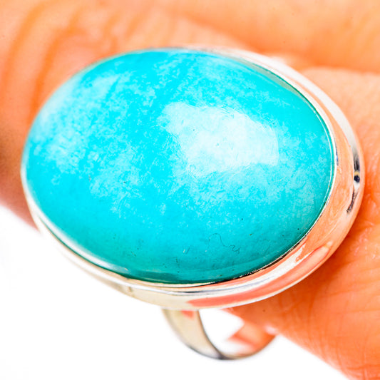 Amazonite Rings handcrafted by Ana Silver Co - RING133147