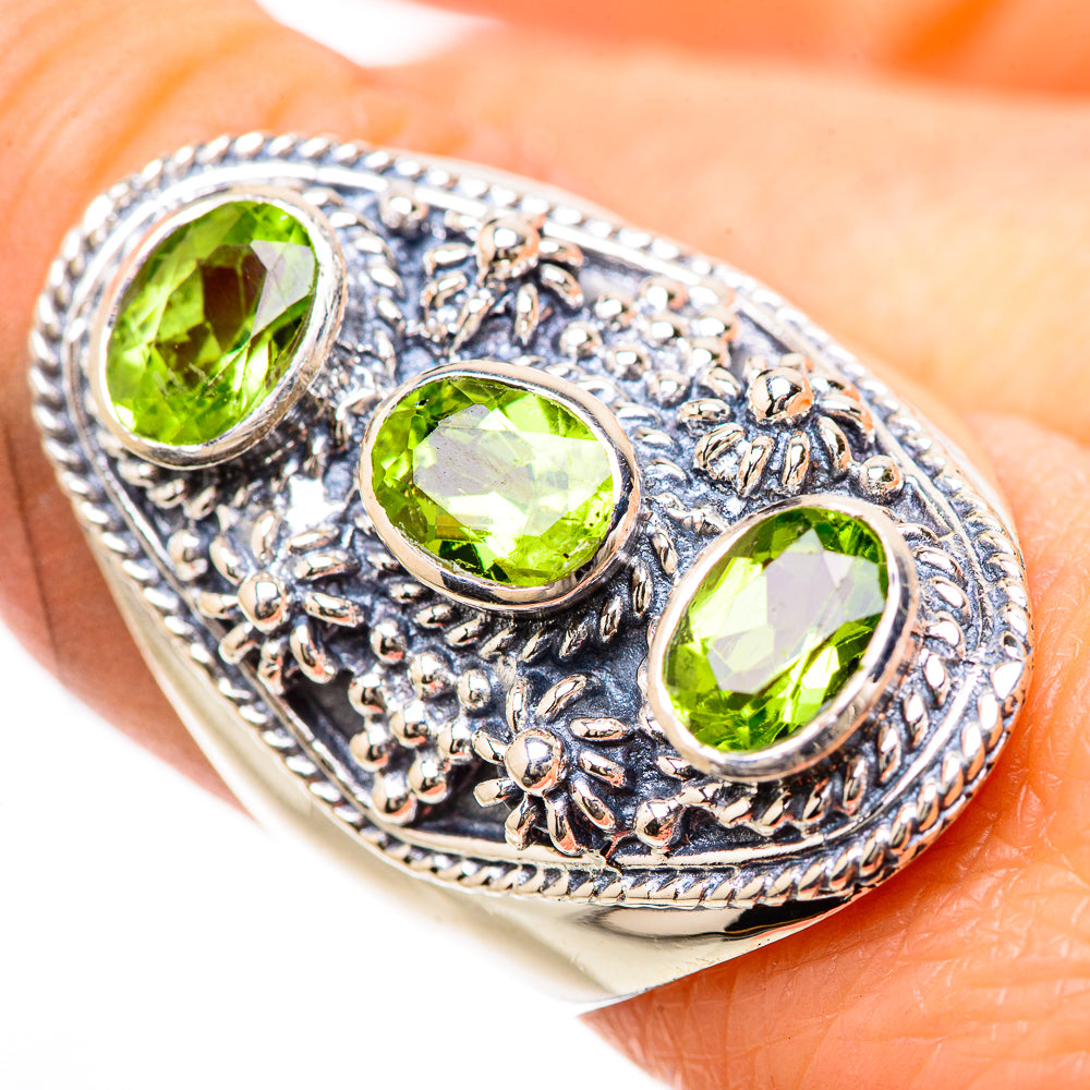 Peridot Rings handcrafted by Ana Silver Co - RING133153