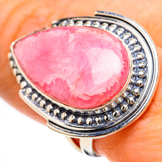 Rhodochrosite Rings handcrafted by Ana Silver Co - RING133156