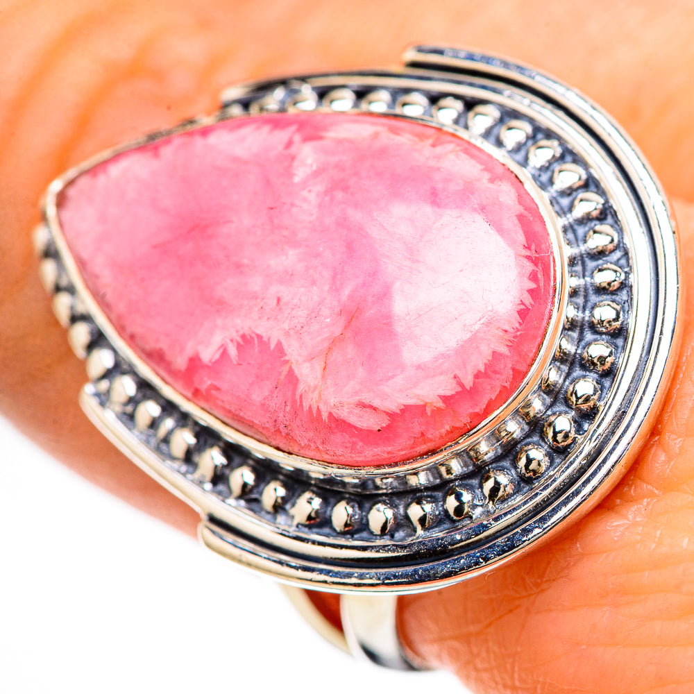 Rhodochrosite Rings handcrafted by Ana Silver Co - RING133156