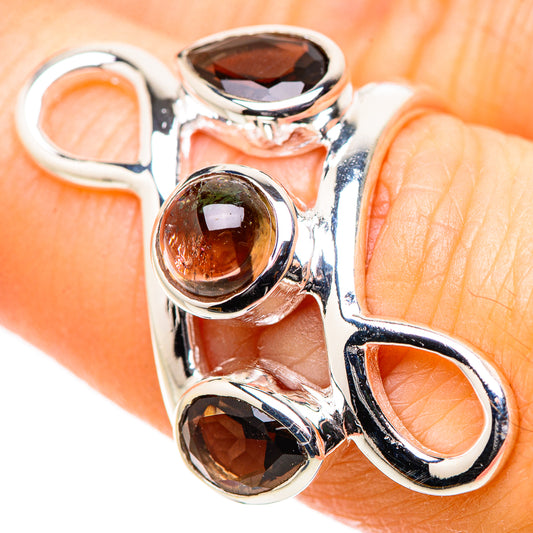 Smoky Quartz Rings handcrafted by Ana Silver Co - RING133170