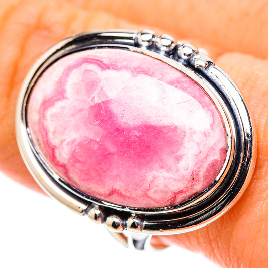 Rhodochrosite Rings handcrafted by Ana Silver Co - RING133173