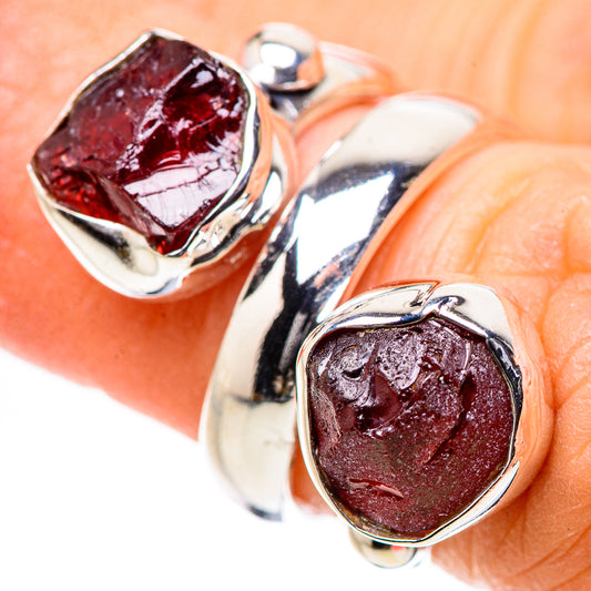 Garnet Rings handcrafted by Ana Silver Co - RING133174