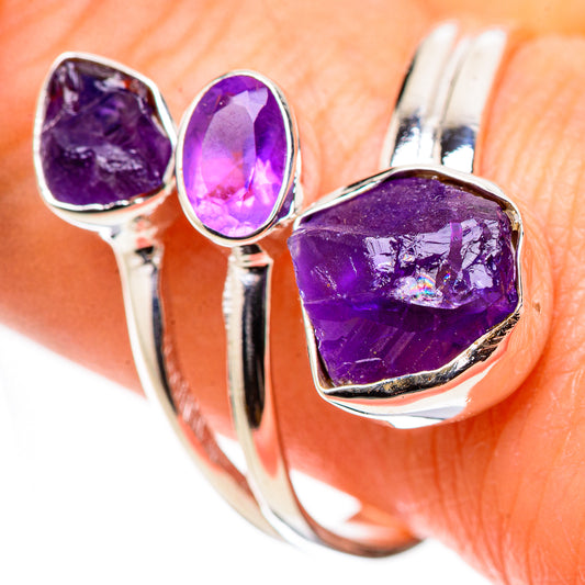 Amethyst Rings handcrafted by Ana Silver Co - RING133176