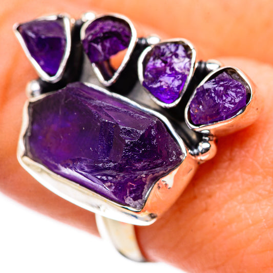 Amethyst Rings handcrafted by Ana Silver Co - RING133202