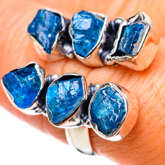 Apatite Rings handcrafted by Ana Silver Co - RING133215