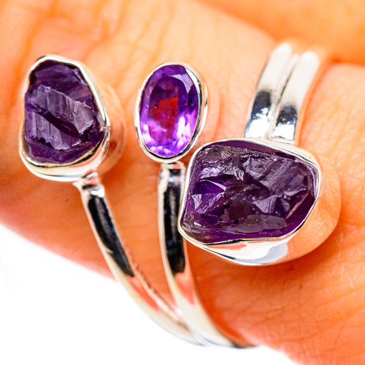 Amethyst Rings handcrafted by Ana Silver Co - RING133227