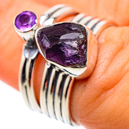 Amethyst Rings handcrafted by Ana Silver Co - RING133246