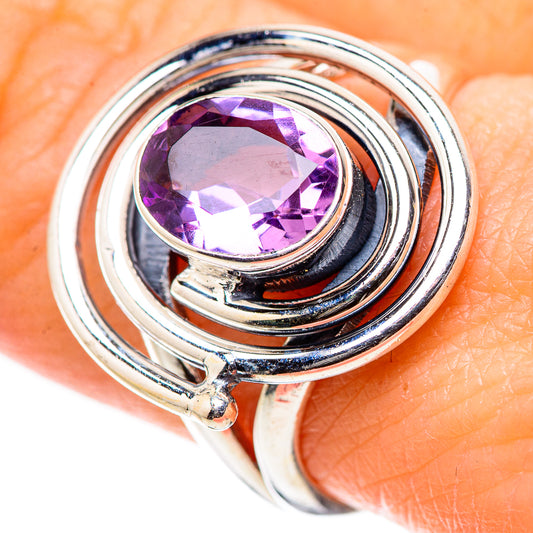 Amethyst Rings handcrafted by Ana Silver Co - RING133248