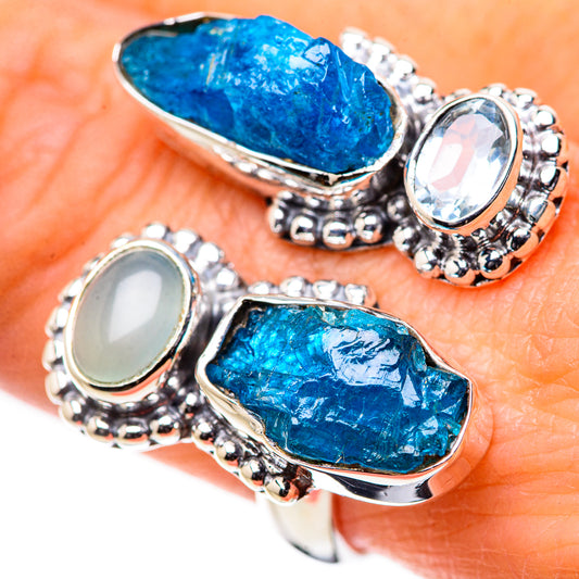 Apatite Rings handcrafted by Ana Silver Co - RING133256