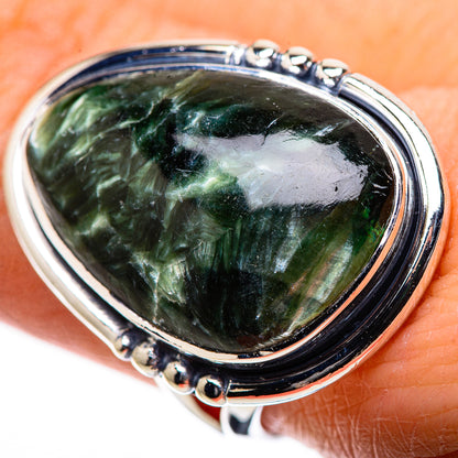 Seraphinite Rings handcrafted by Ana Silver Co - RING133261