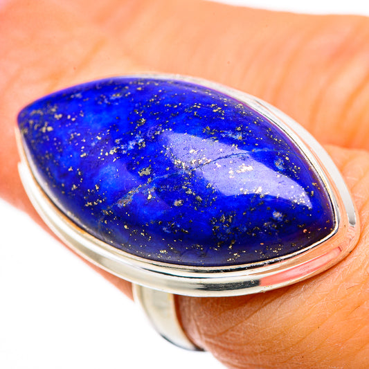 Lapis Lazuli Rings handcrafted by Ana Silver Co - RING133289