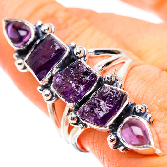 Amethyst Rings handcrafted by Ana Silver Co - RING133326
