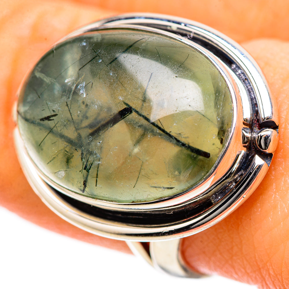 Prehnite Rings handcrafted by Ana Silver Co - RING133368