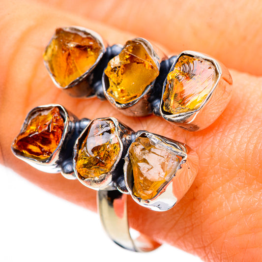 Citrine Rings handcrafted by Ana Silver Co - RING133392