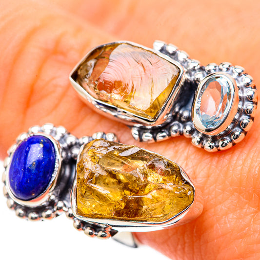 Citrine Rings handcrafted by Ana Silver Co - RING133393